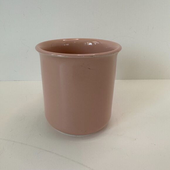 Crown Corning Mug Japan Pink D Handle Stoneware Coffee Tea Vintage - Picture 4 of 7